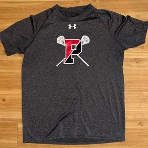 UPenn lacrosse t shirt under armour Large short sleeve